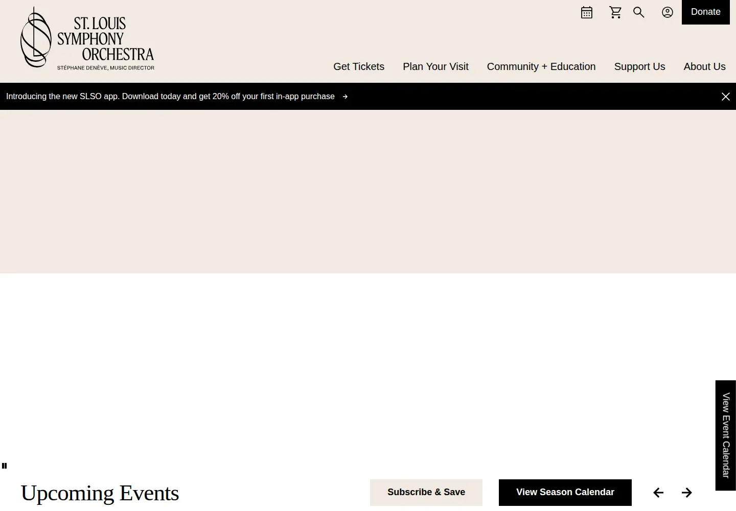 Screenshot of slso.org