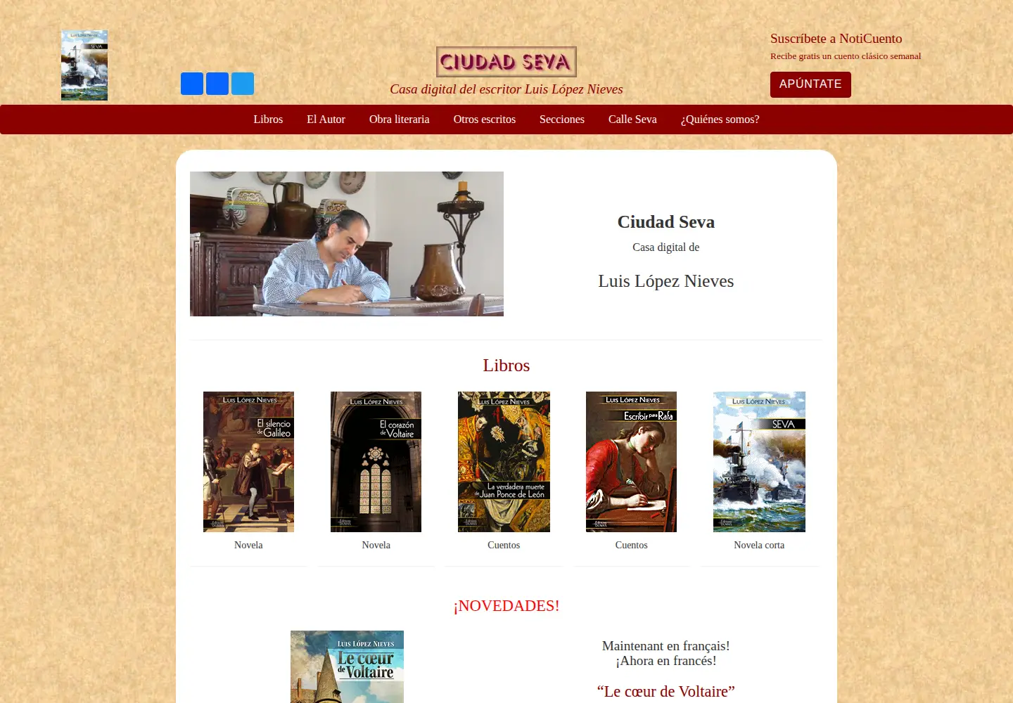 Screenshot of ciudadseva.com