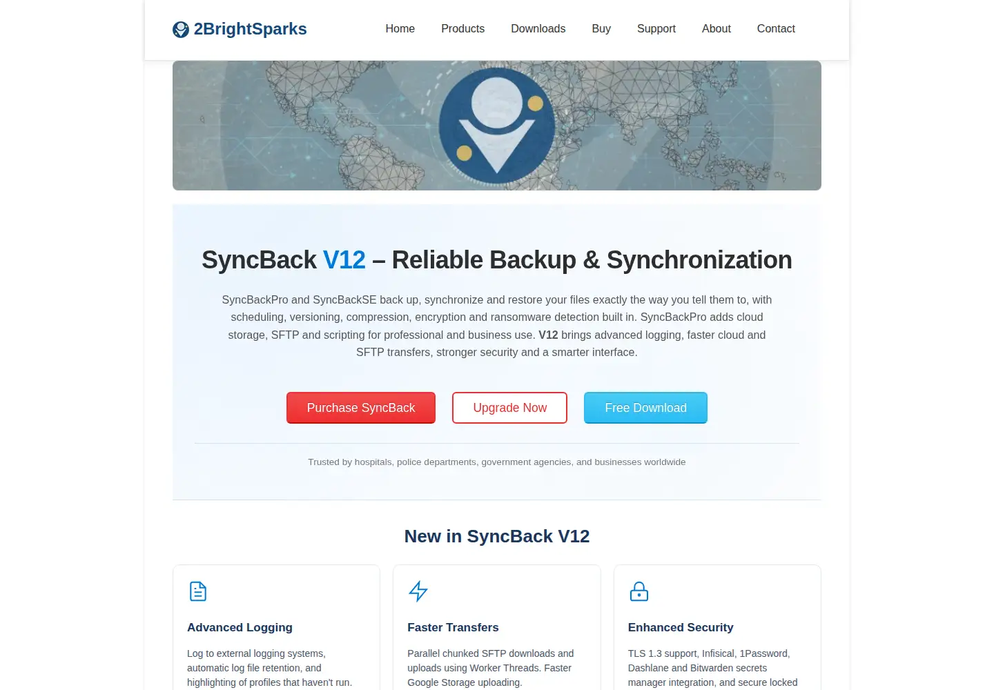 Screenshot of 2brightsparks.com
