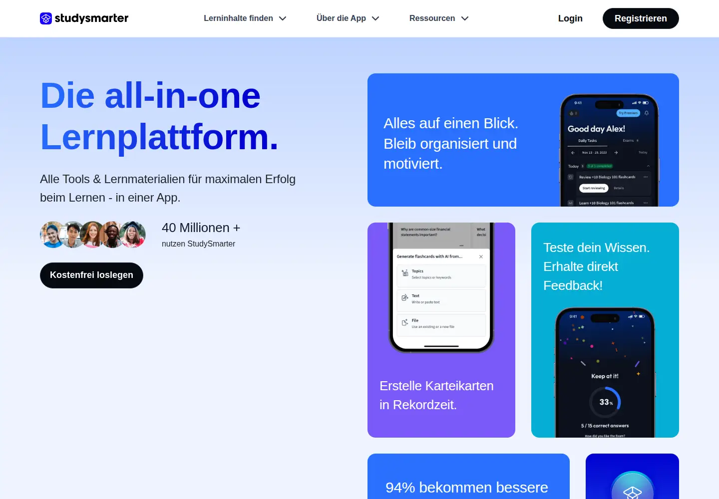 Screenshot of studysmarter.de