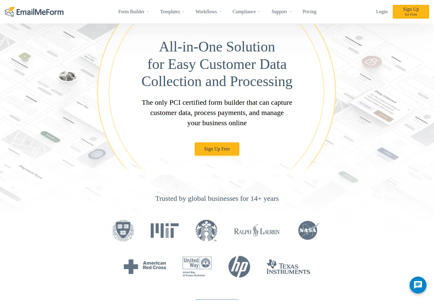 Screenshot of emailmeform.com
