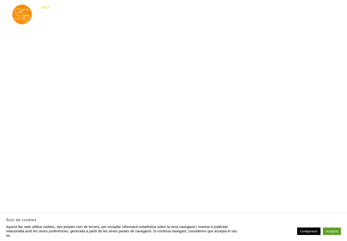 Screenshot of escolaazorin.com