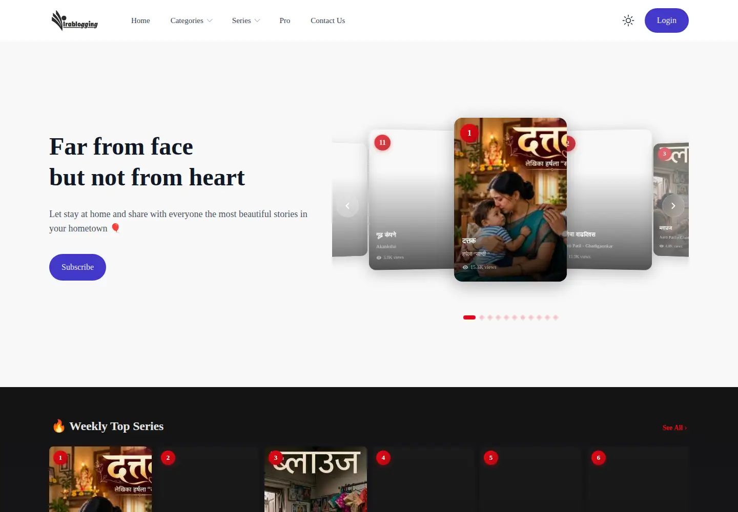 Screenshot of irablogging.com