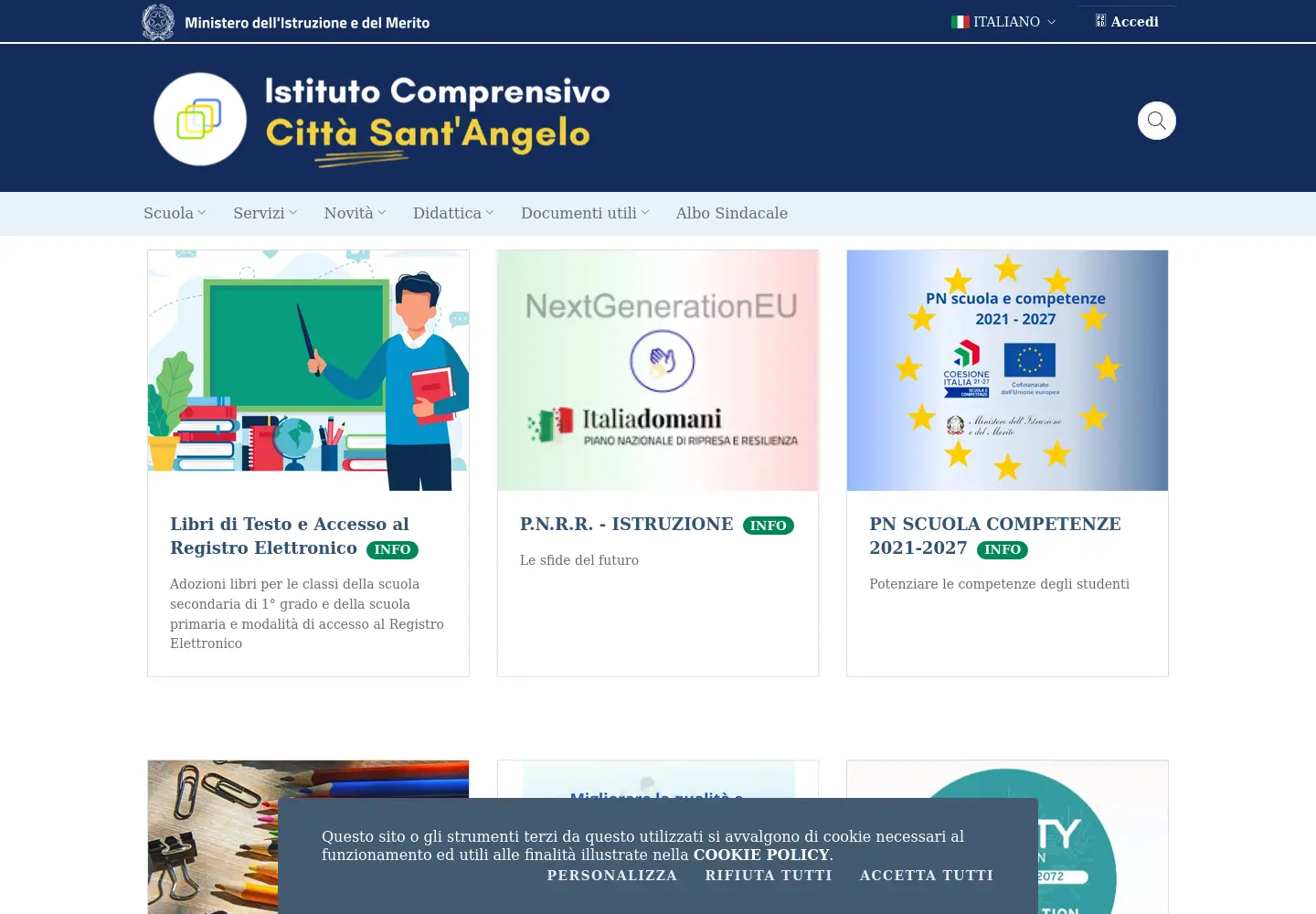 Screenshot of iccsa.edu.it from the current report