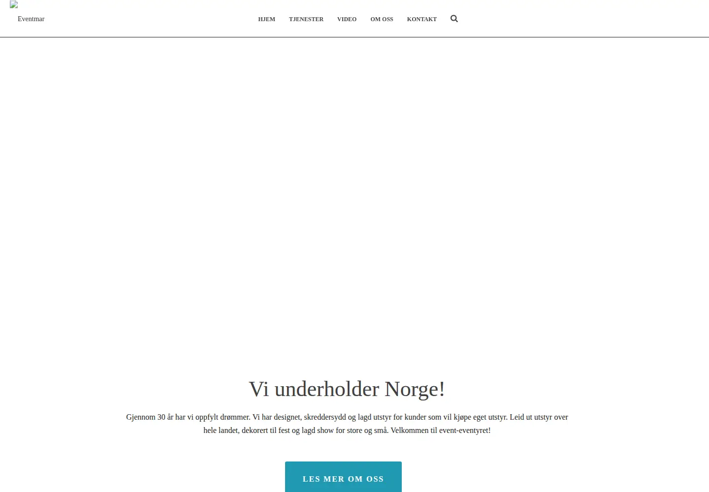 Screenshot of eventmarked.no
