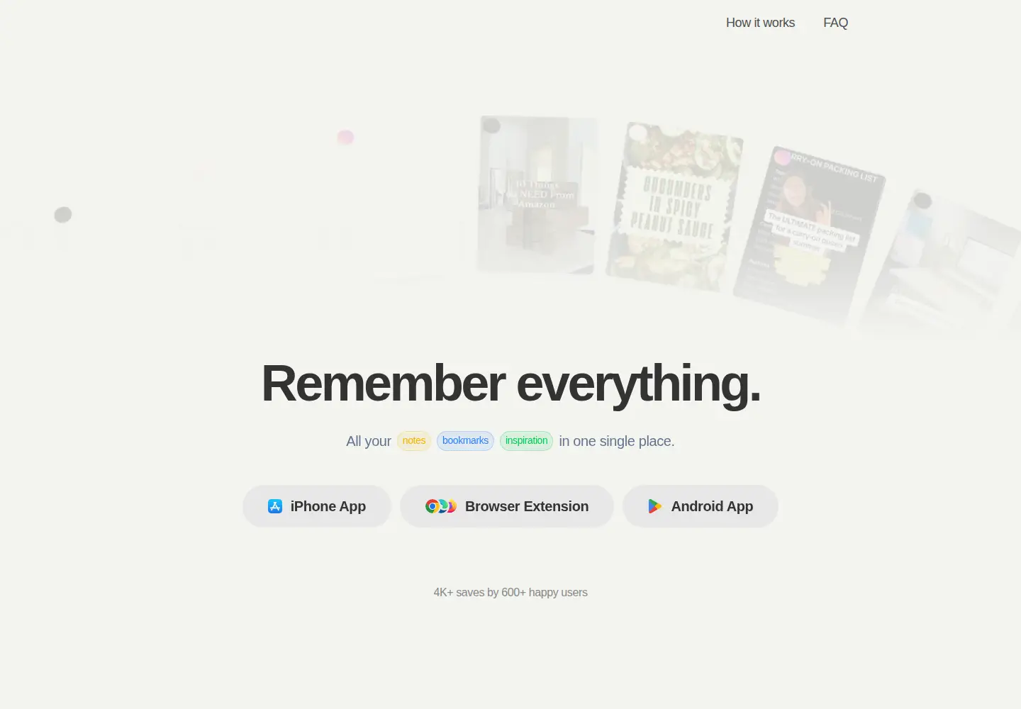 Captured homepage of mivory.app in the current scan