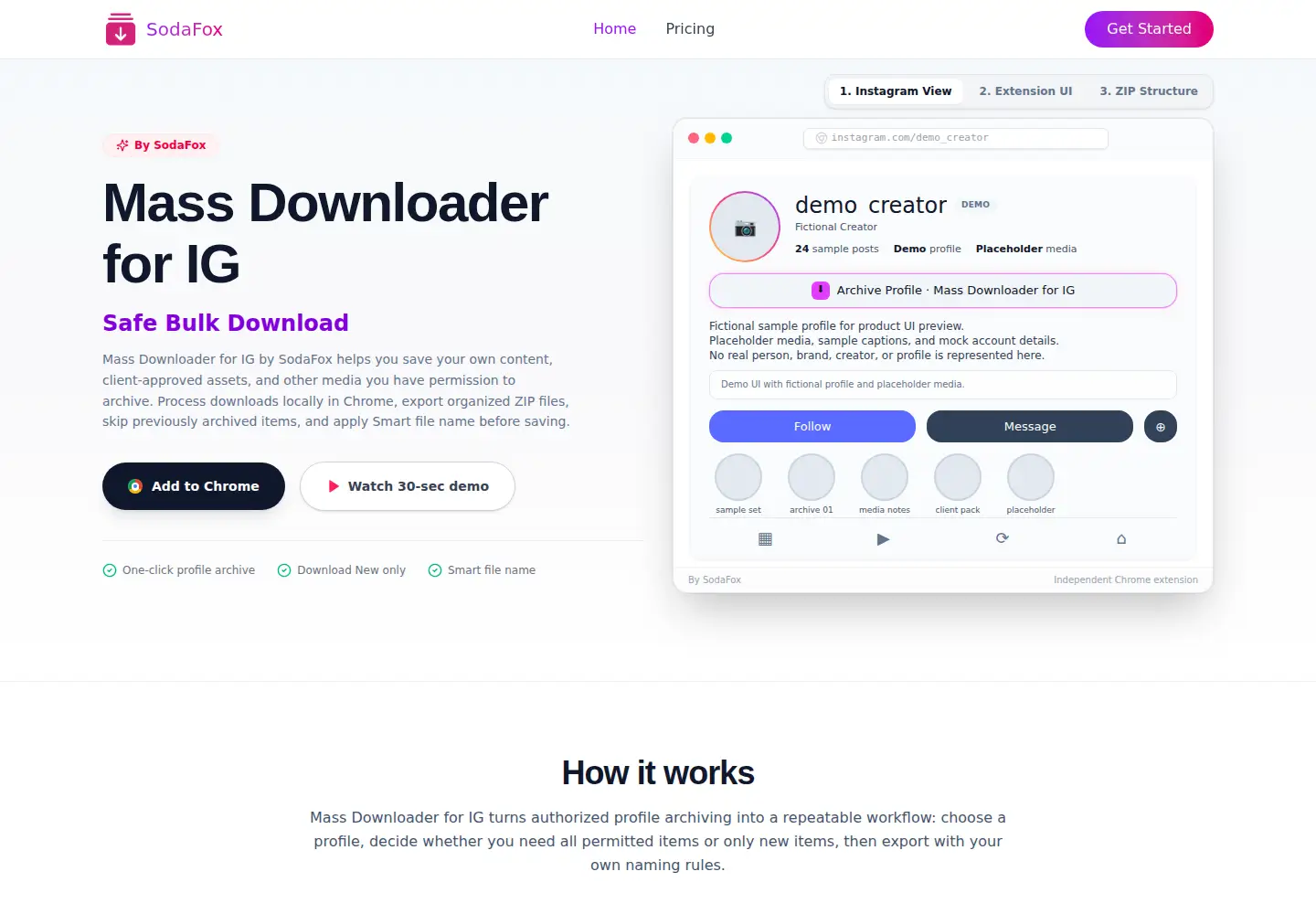 Captured homepage of mymassdownloader.com in the current scan
