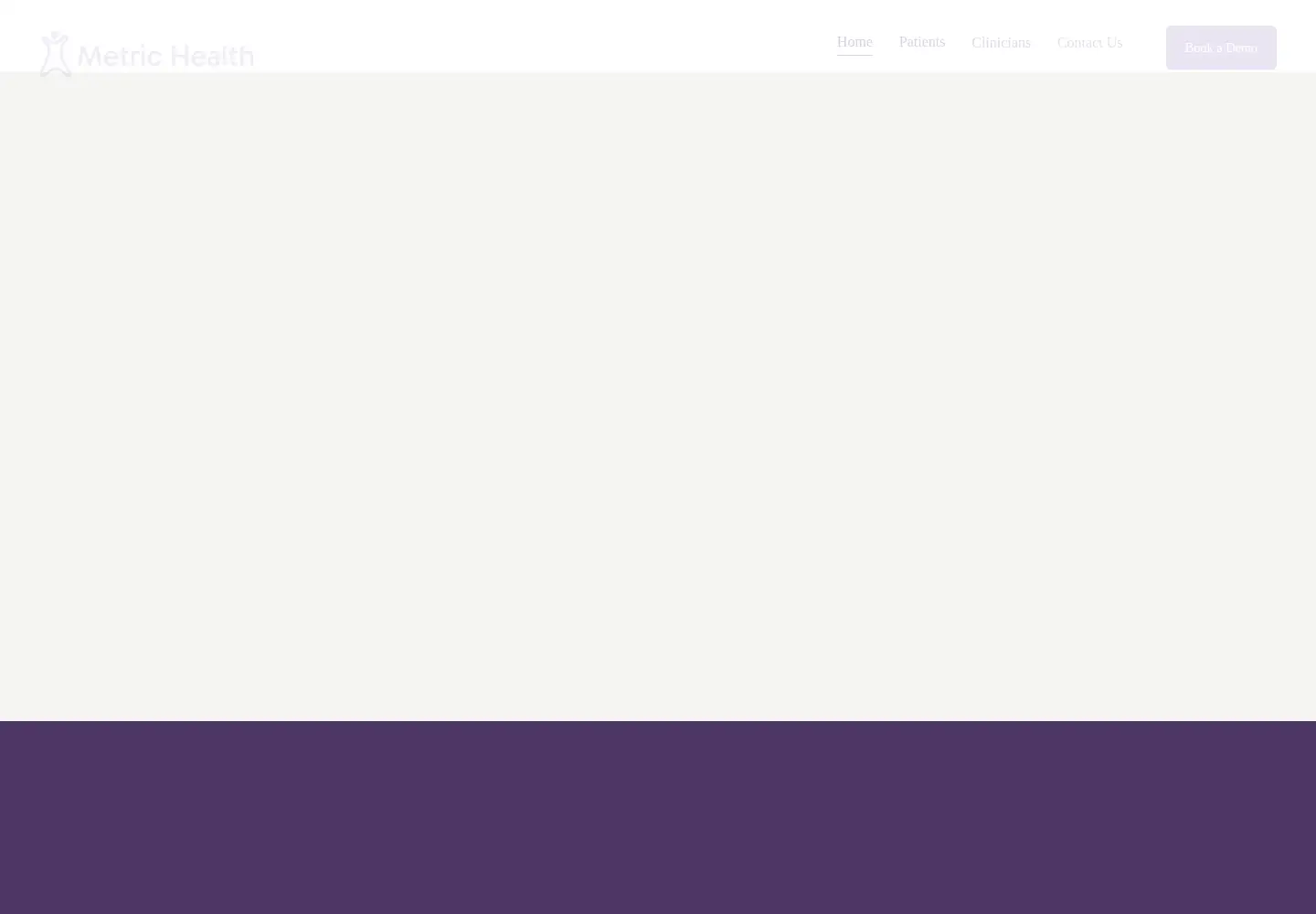 Screenshot of mymetrichealth.com