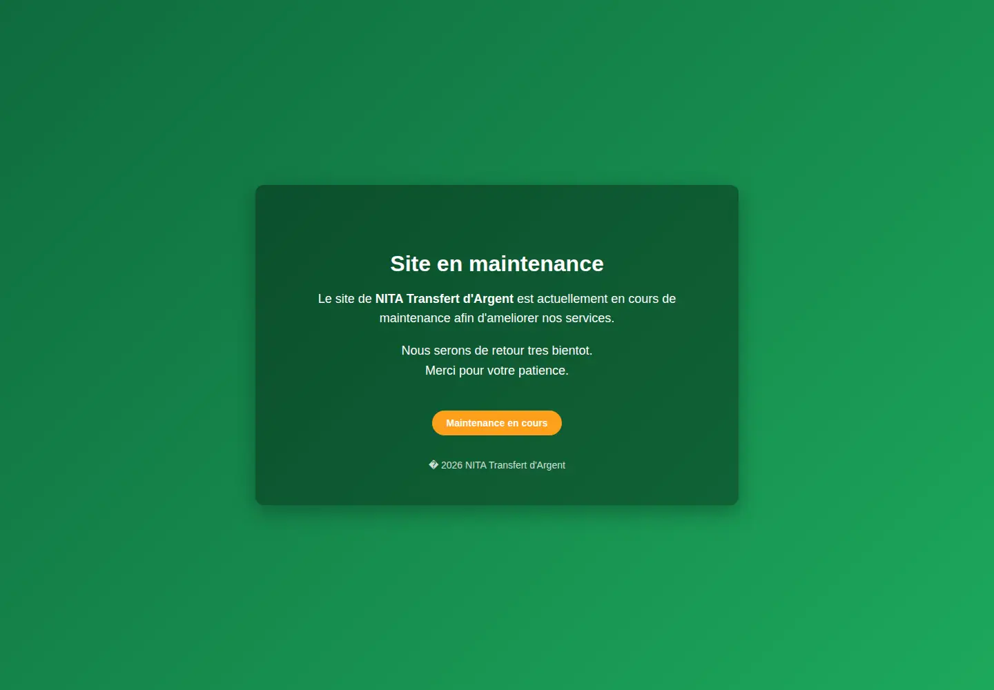 Screenshot of mynita-app.com