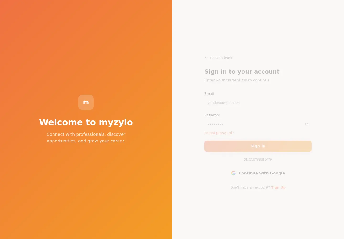 Screenshot of myzylo.com