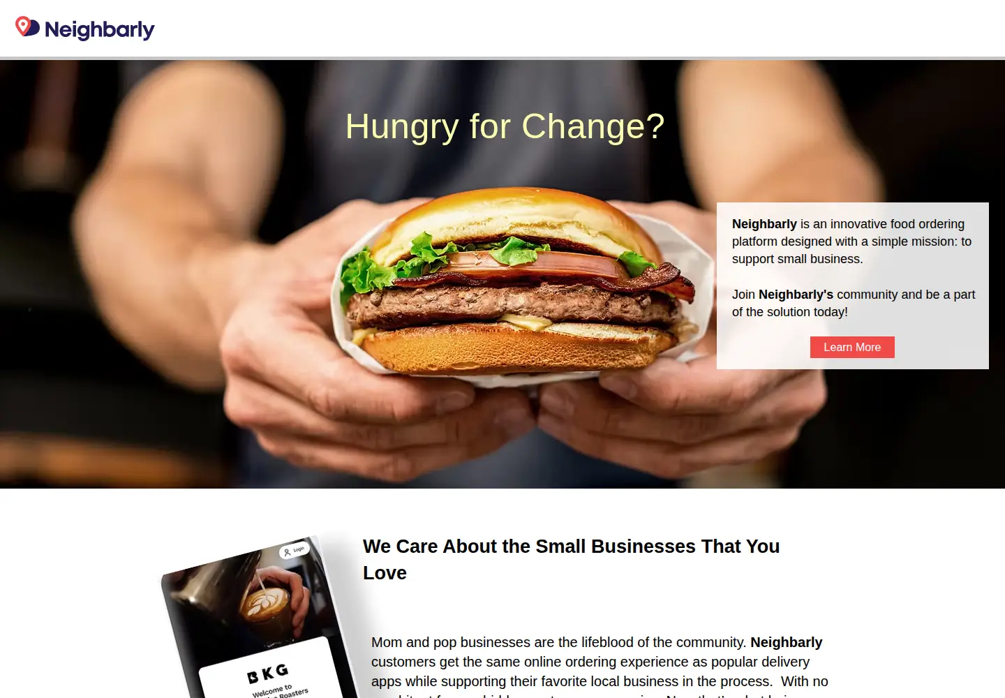 Screenshot of neighbarly.com