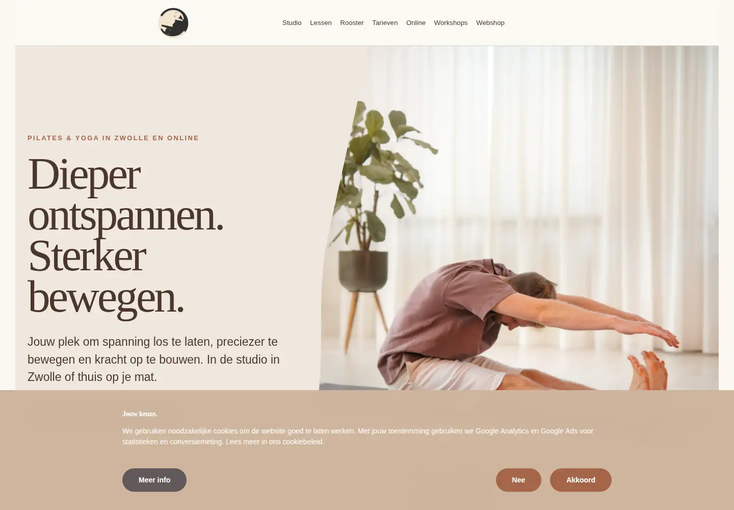 Screenshot of zenmeesters.nl