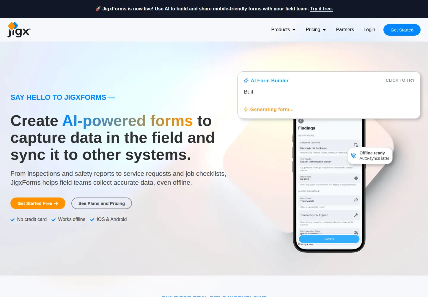 Screenshot of jigx.com