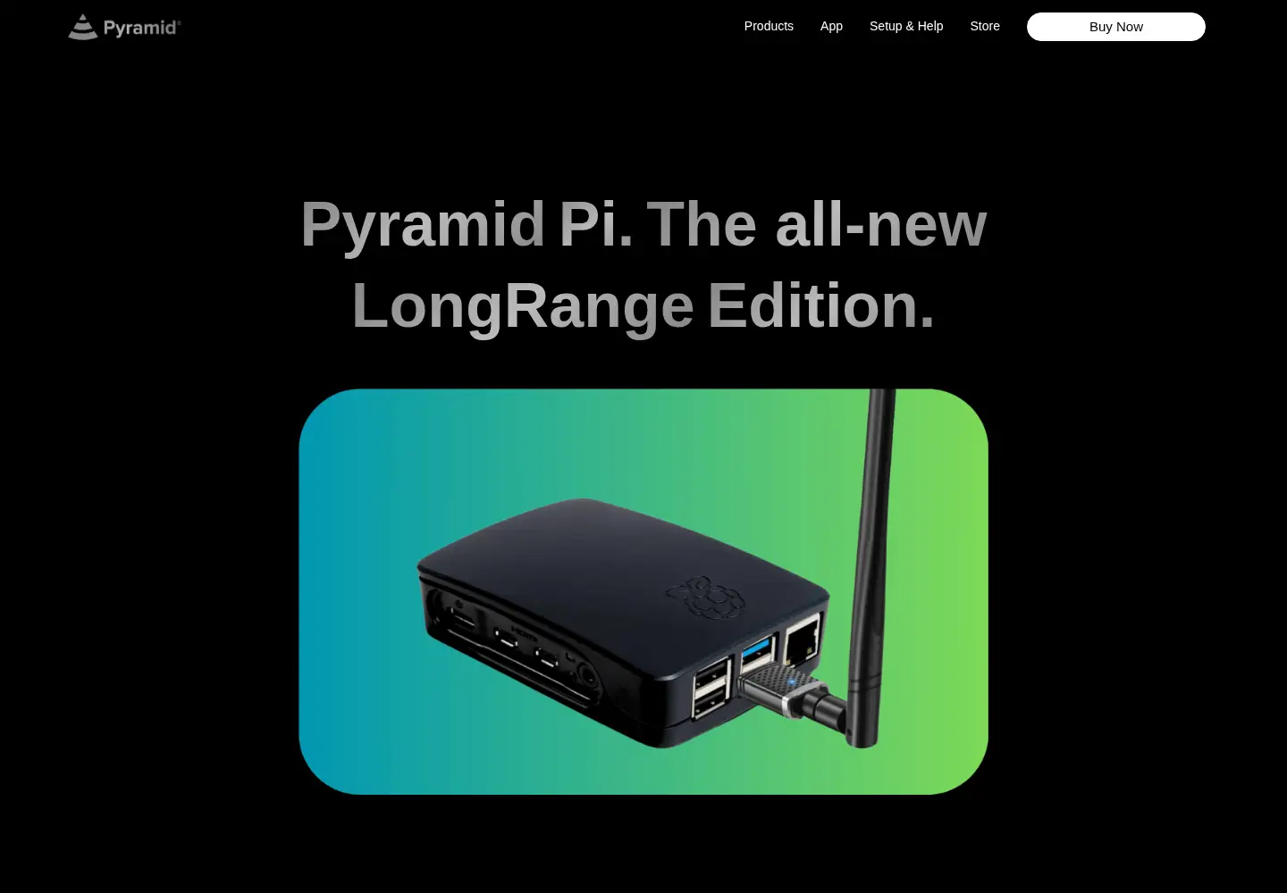 Captured homepage of pyramidwifi.com in the current scan