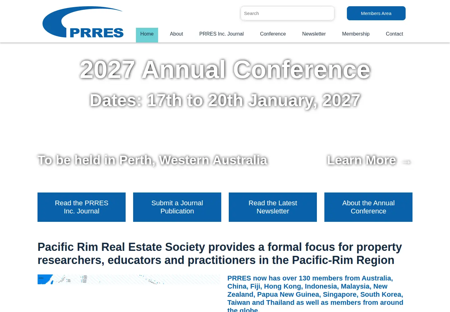 Screenshot of prres.org