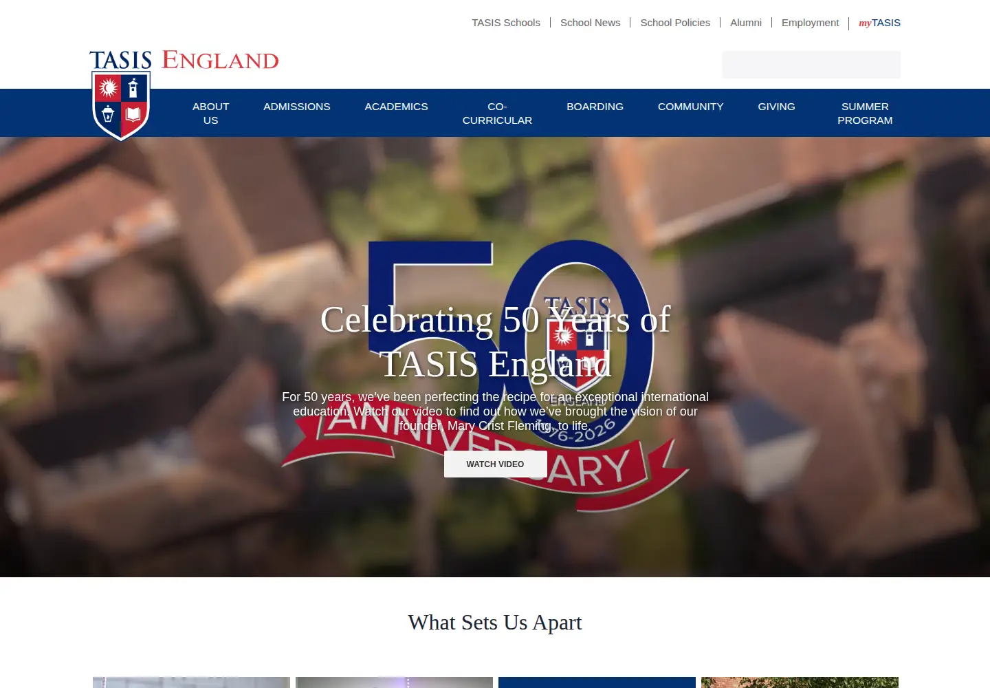 Screenshot of tasisengland.org