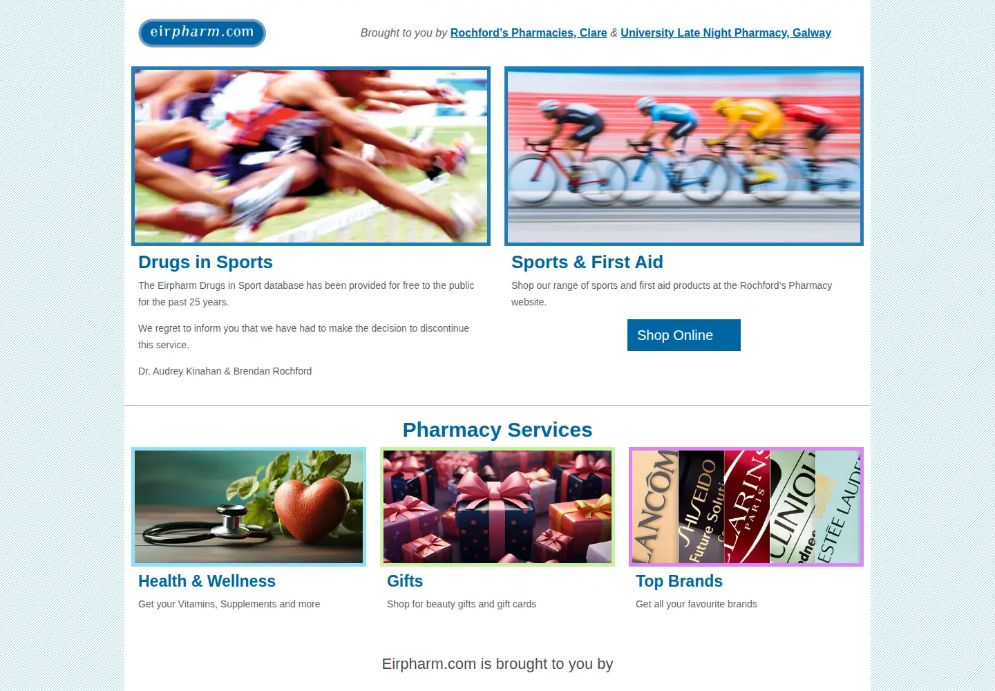 Screenshot of eirpharm.com