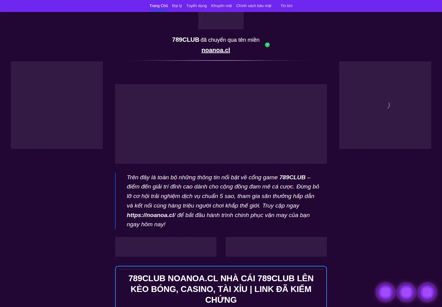 Screenshot of 789club.click