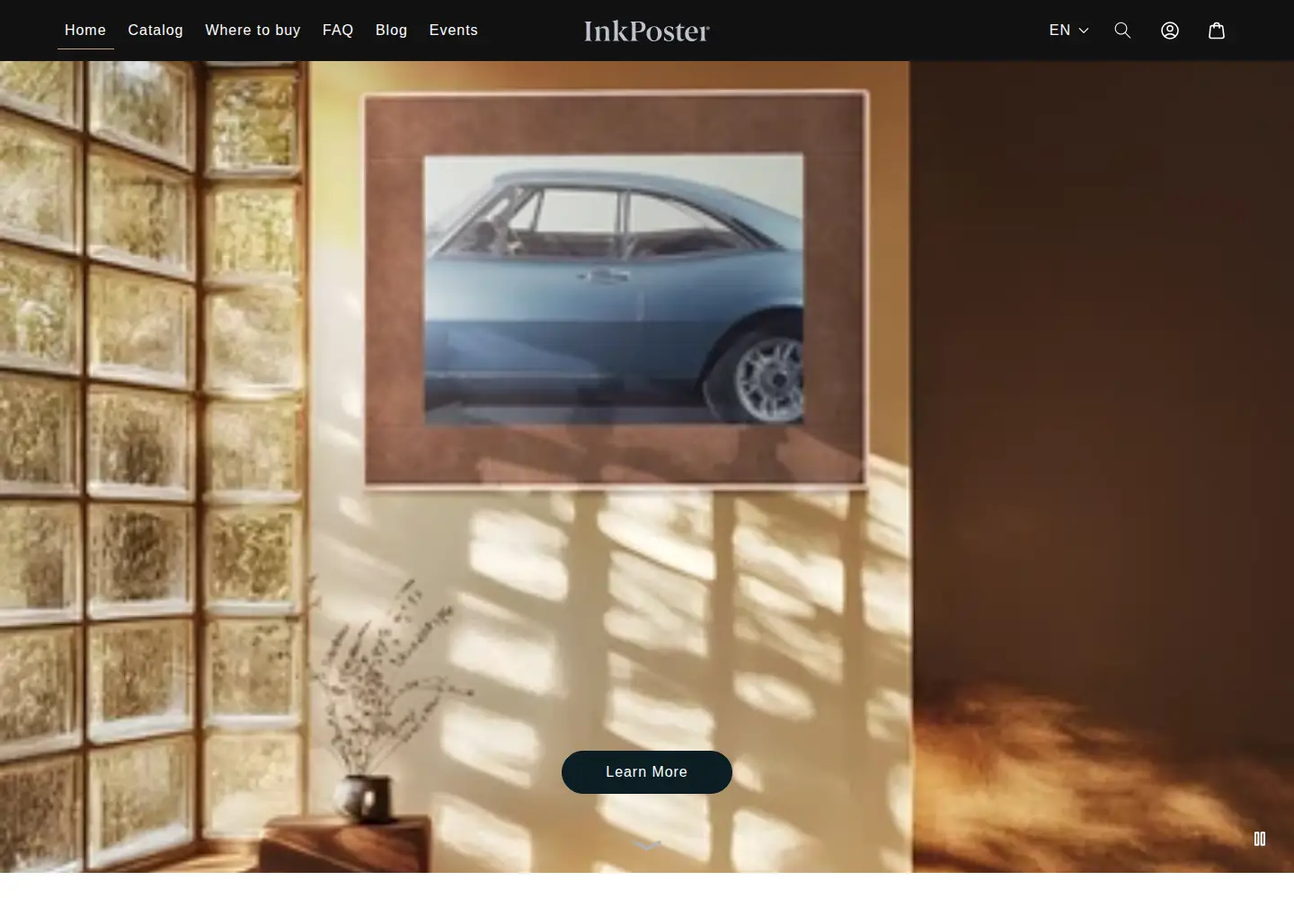 Screenshot of inkposter.com
