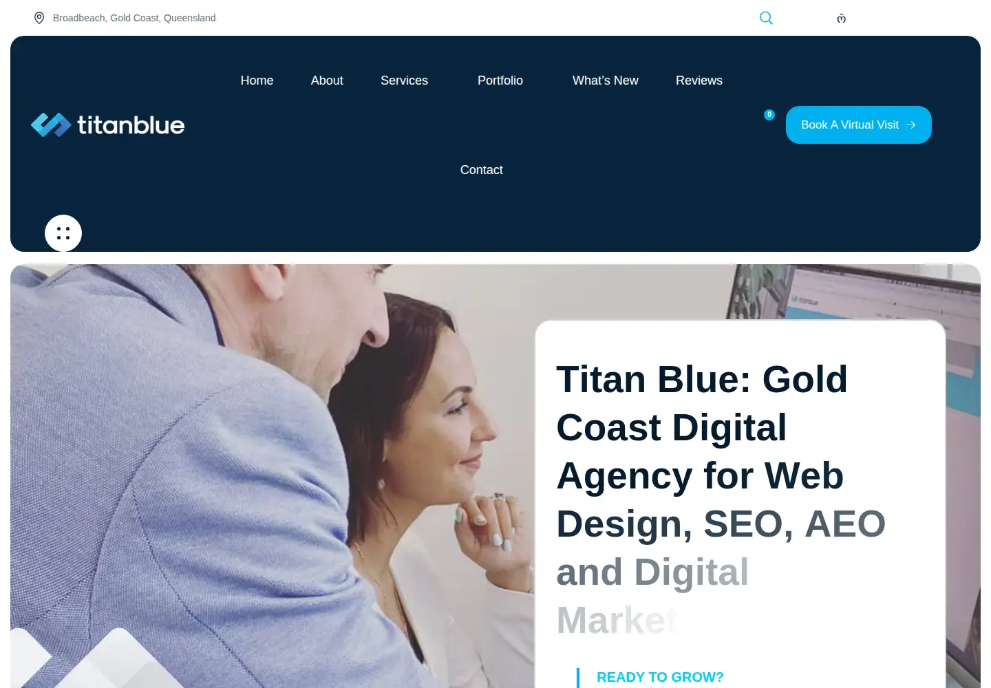 Screenshot of titanblue.com.au