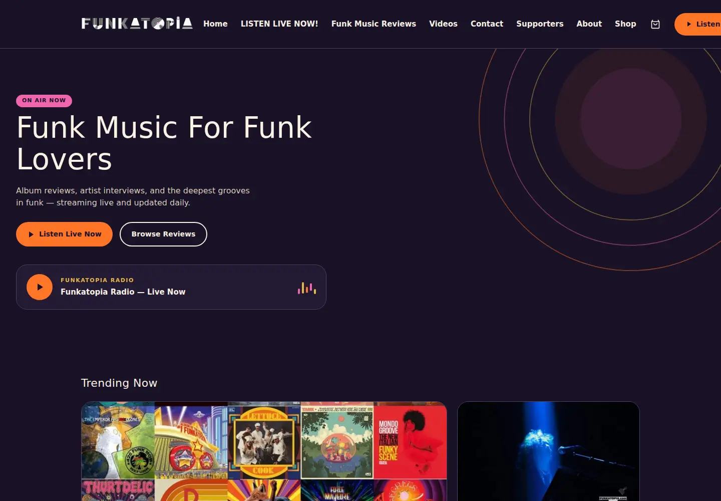 Screenshot of funkatopia.com
