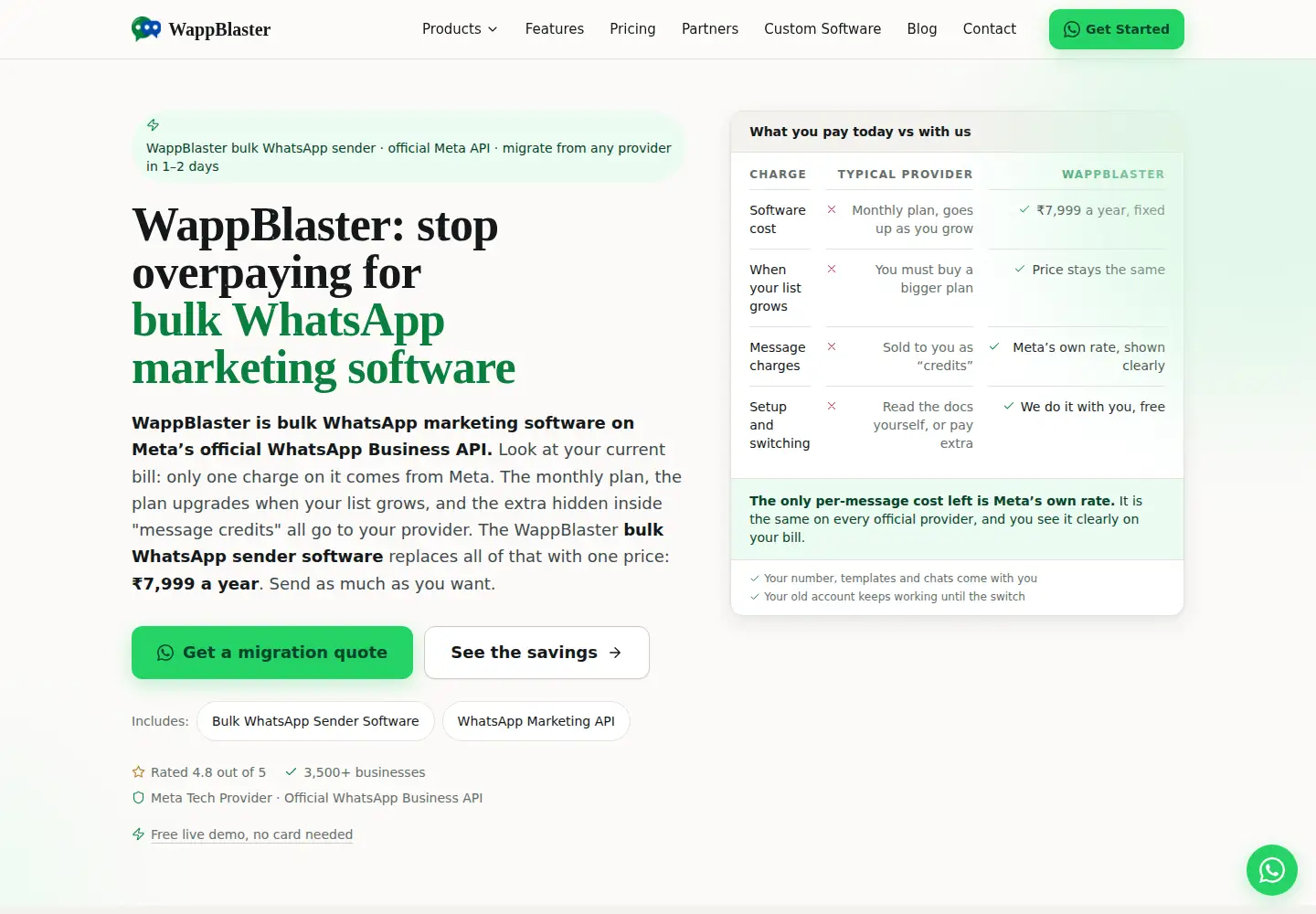 Screenshot of wappblaster.com