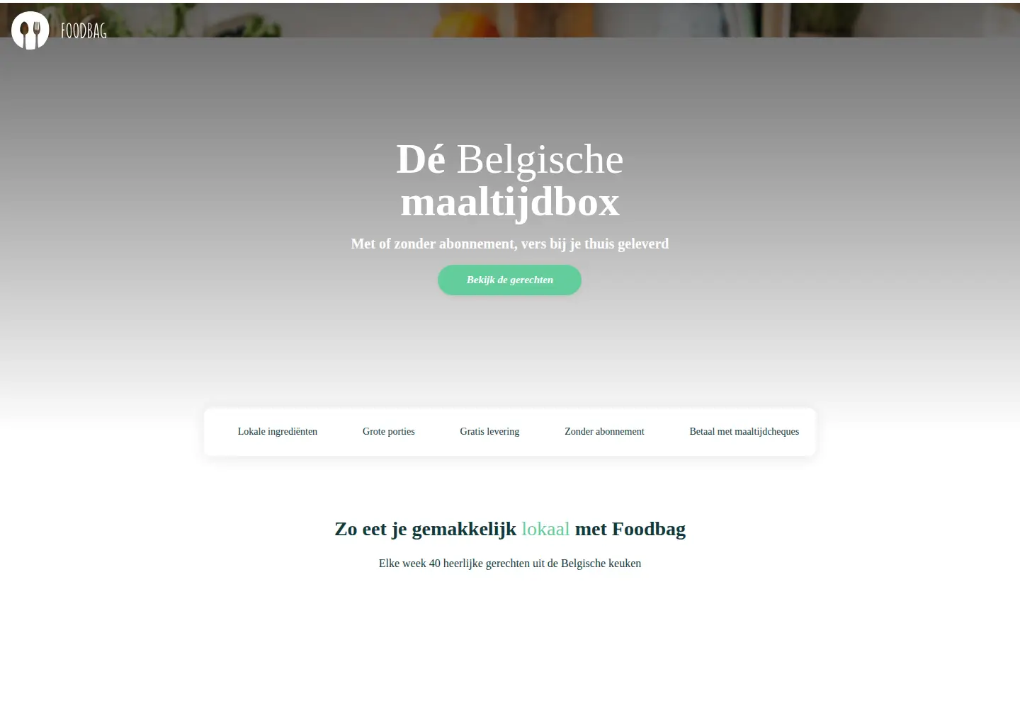 Screenshot of foodbag.be