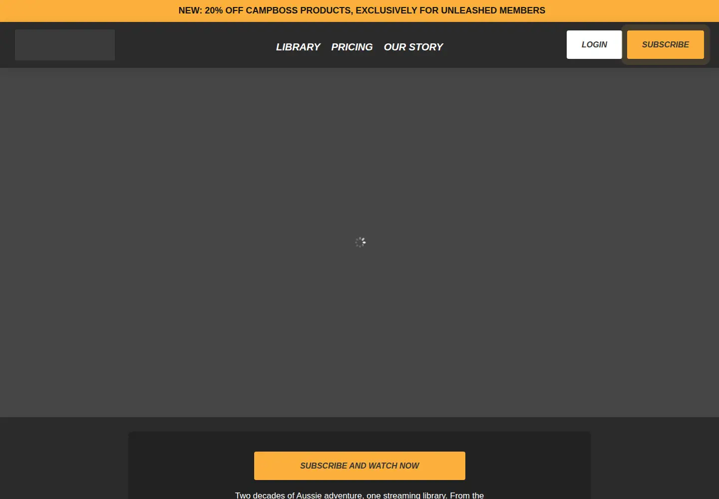 Screenshot of unleashed.tv