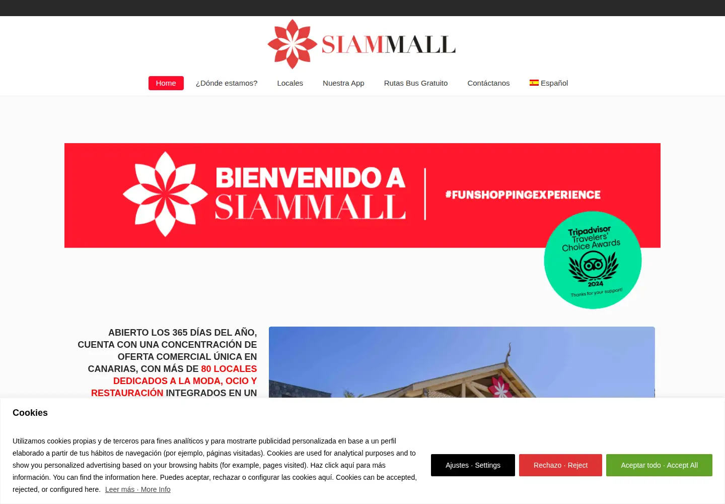 Captured homepage of ccsiammall.com in the current scan