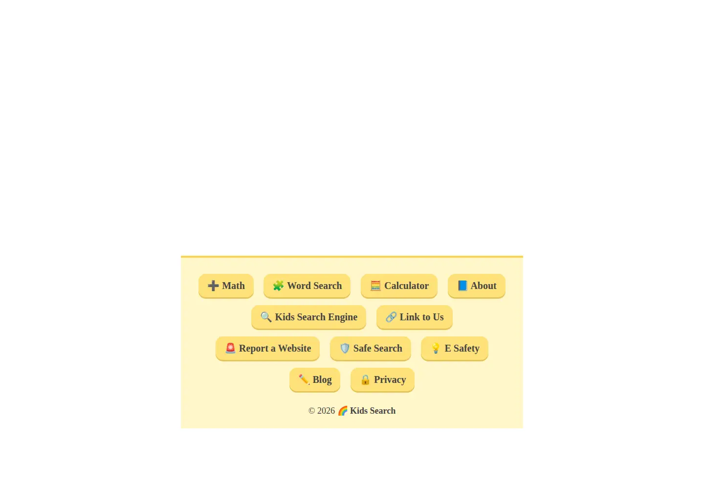 Screenshot of kids-search.com