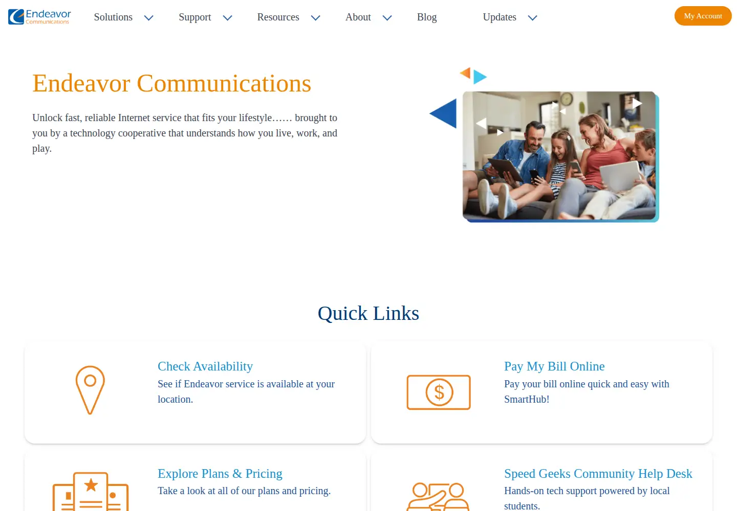 Screenshot of weendeavor.com