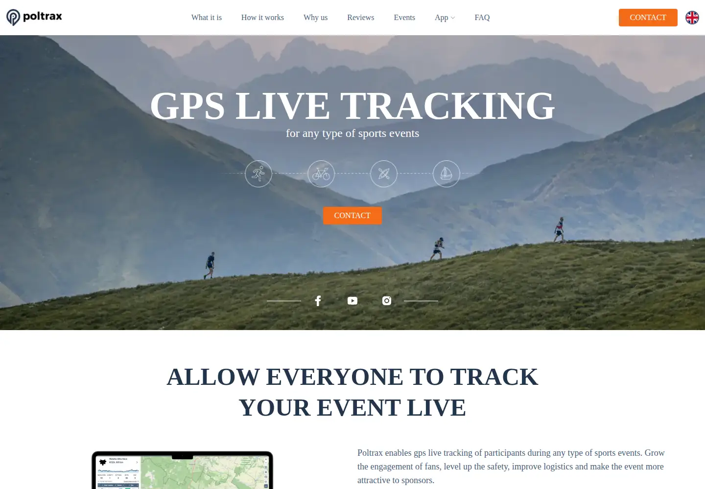 Screenshot of poltrax.live