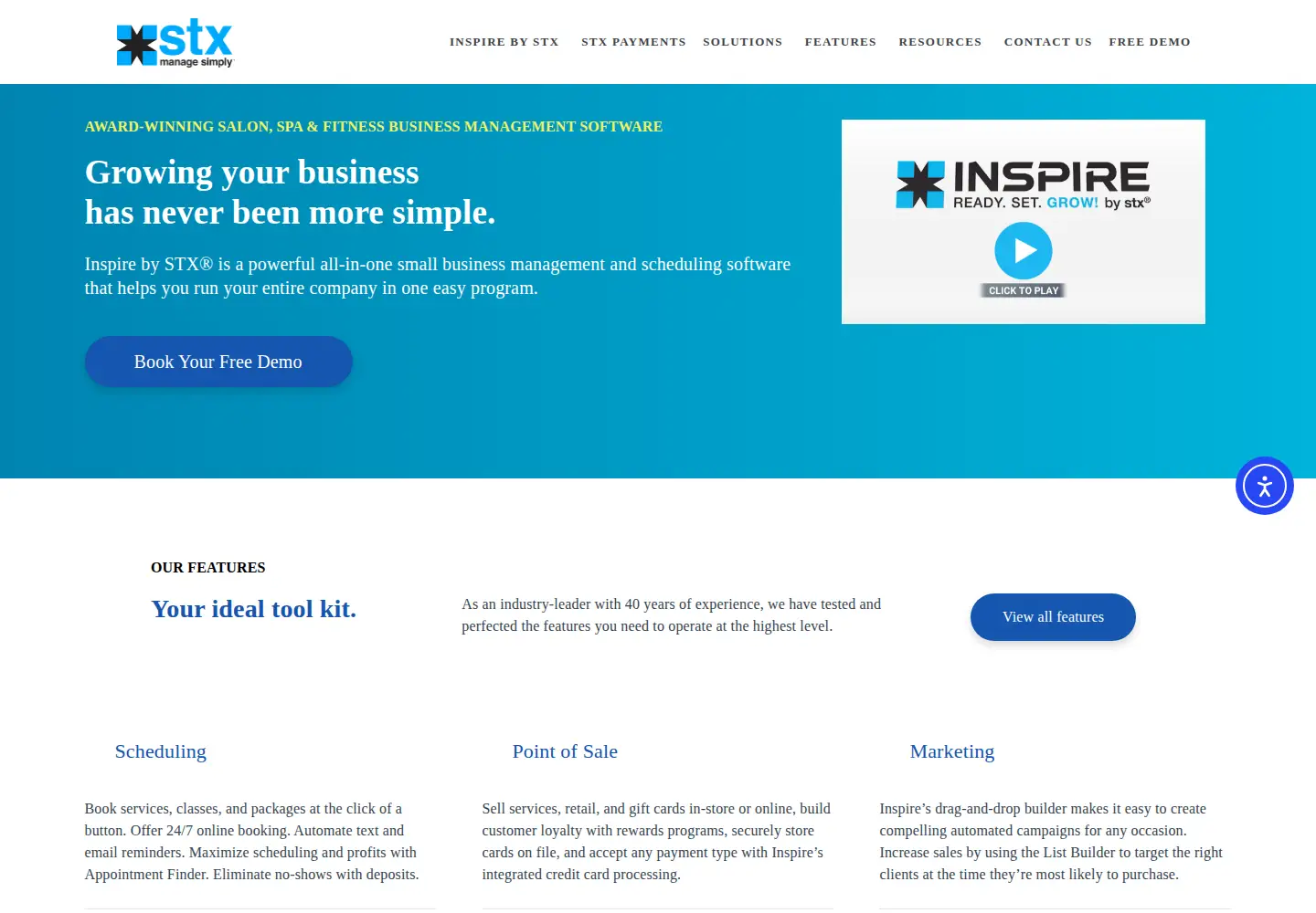 Screenshot of stxsoftware.com