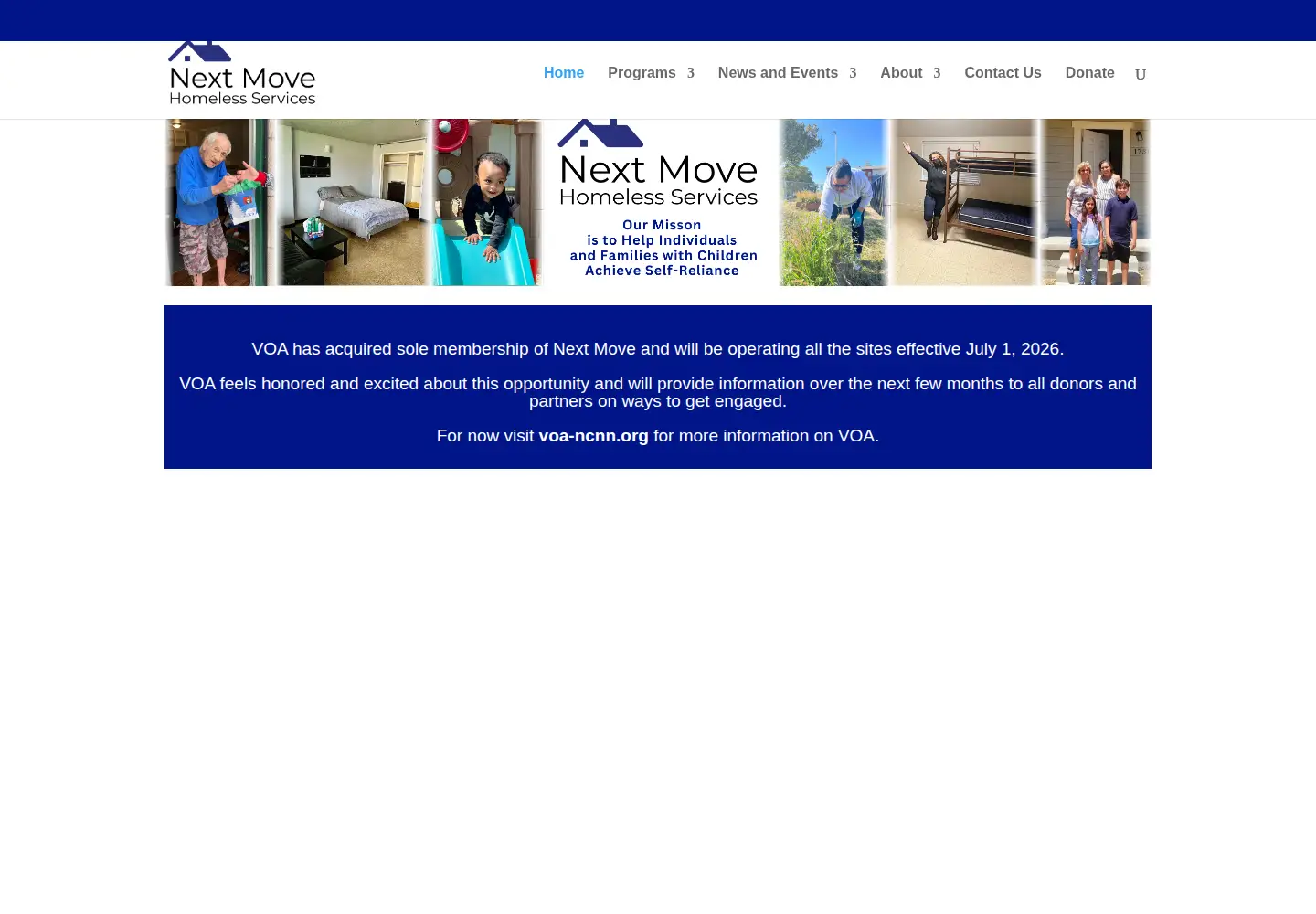 Screenshot of nextmovesacramento.org