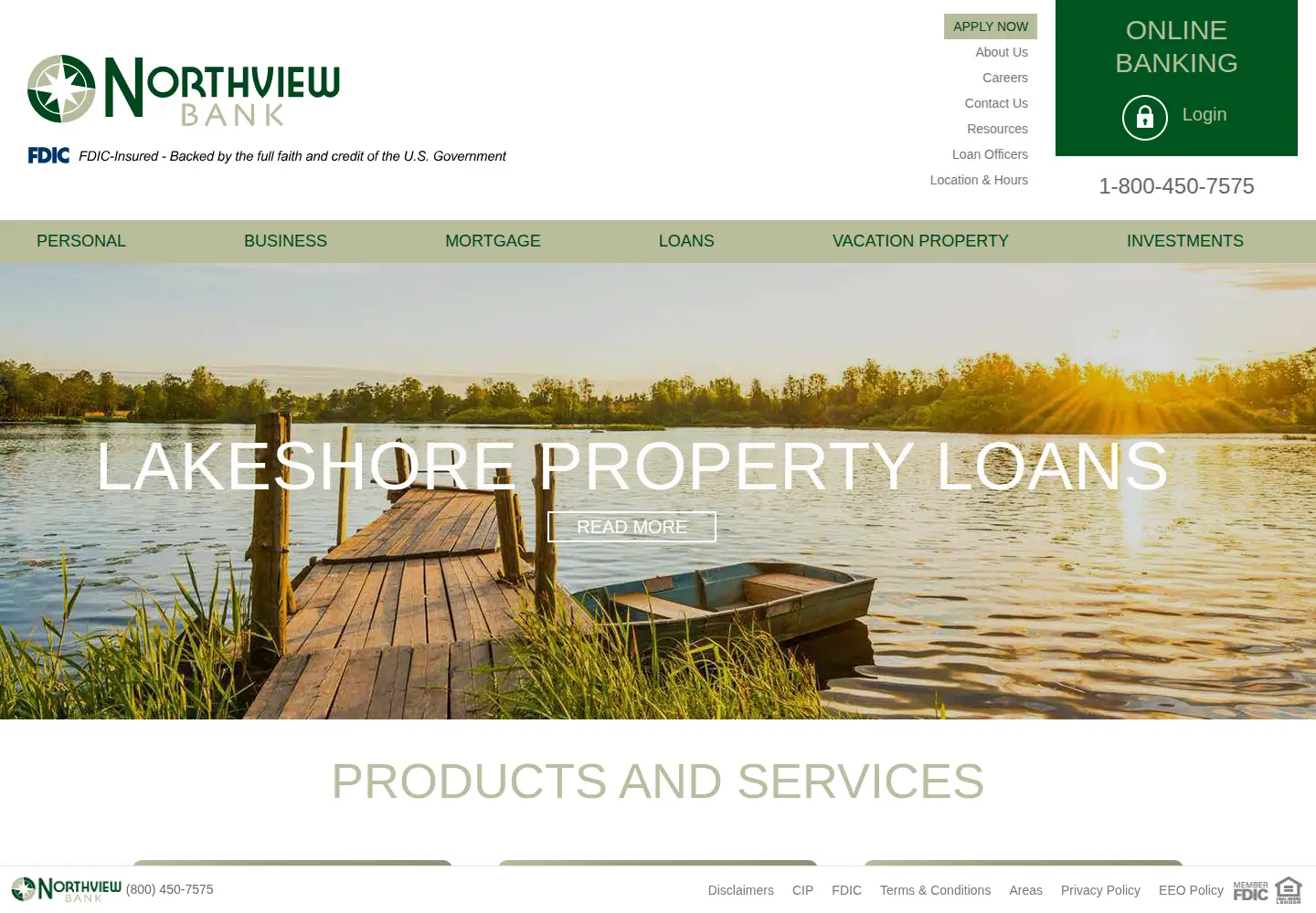Screenshot of northviewbank.com