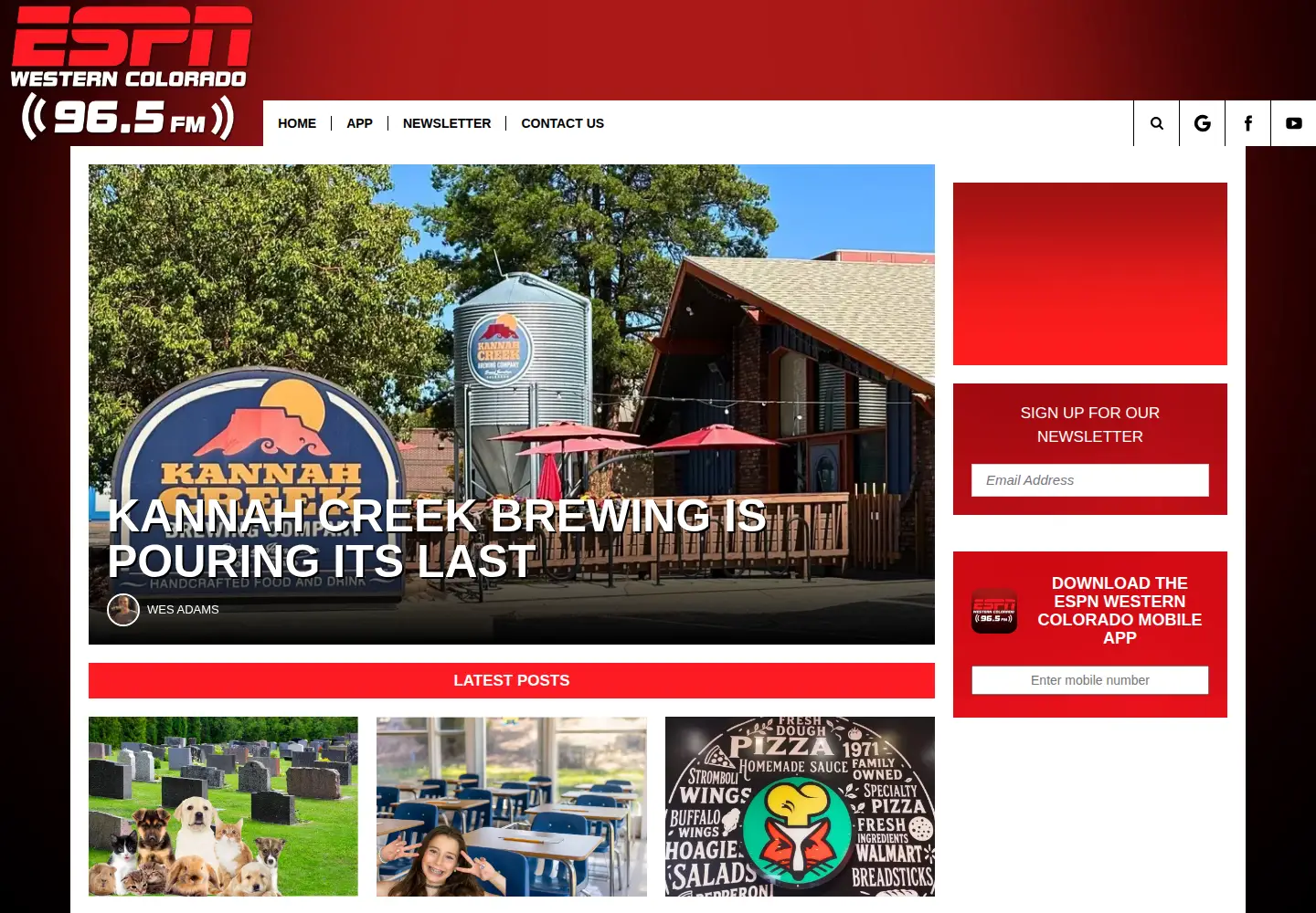 Screenshot of 1230espn.com