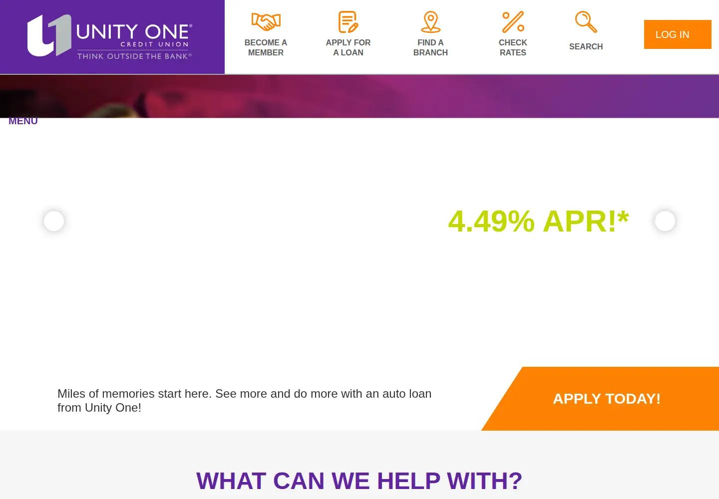 Screenshot of unityone.org