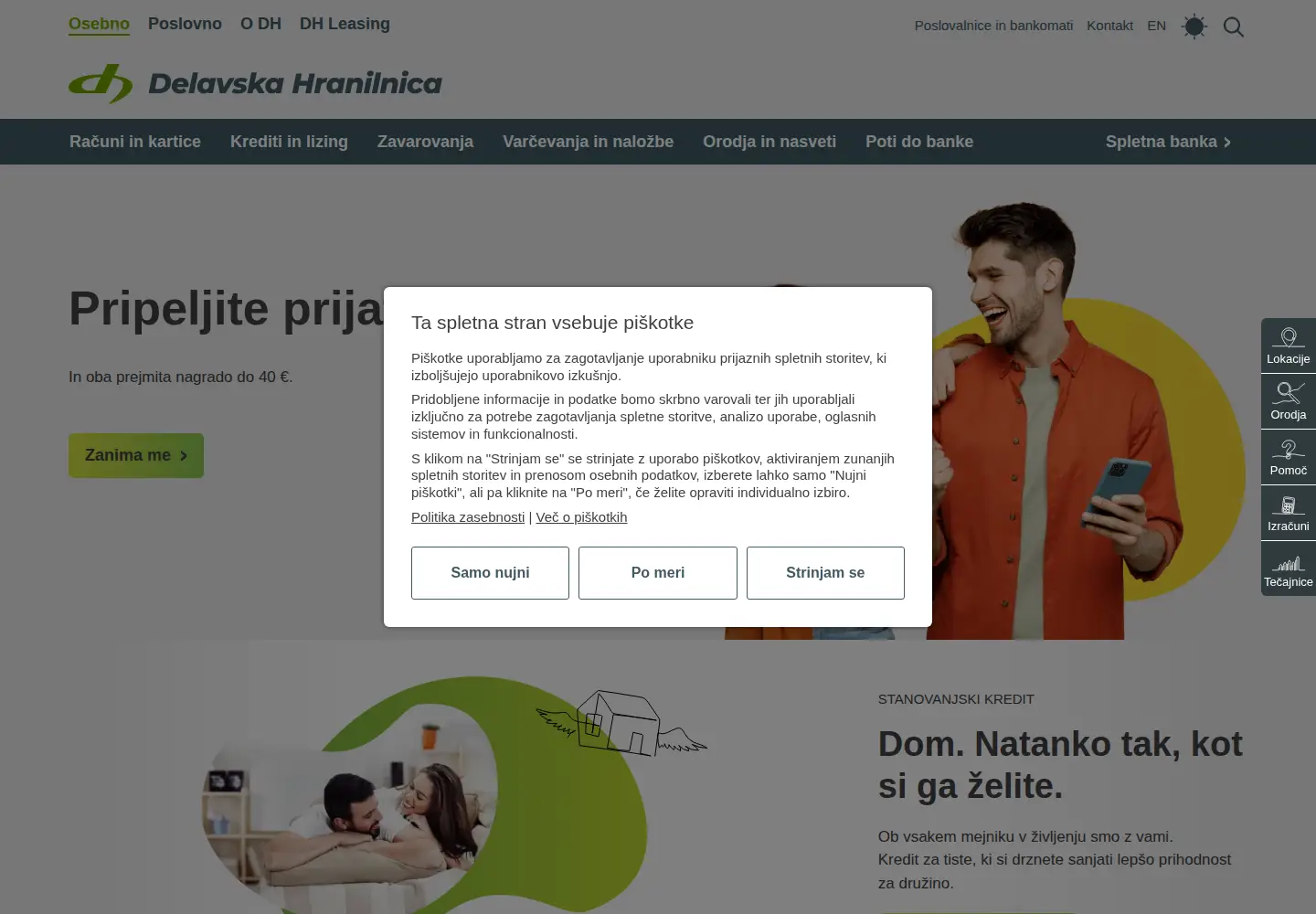 Screenshot of dh.si