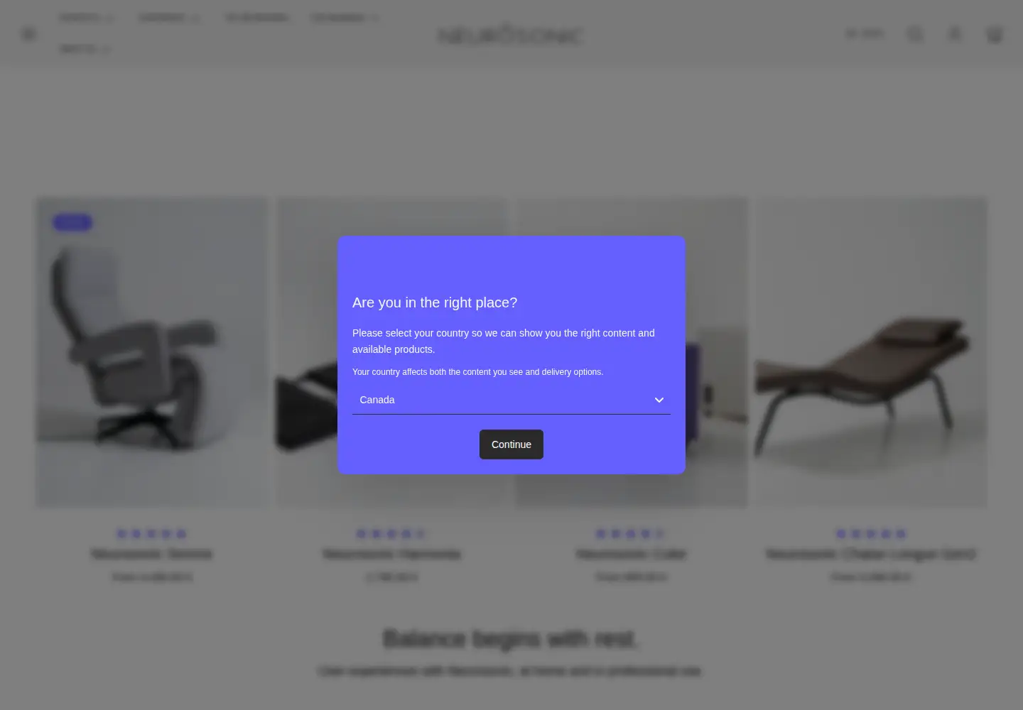 Screenshot of neurosonictech.com