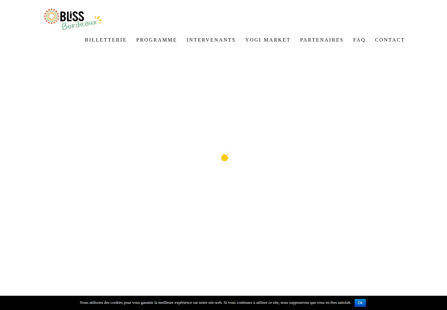 Screenshot of blissbordeaux.fr