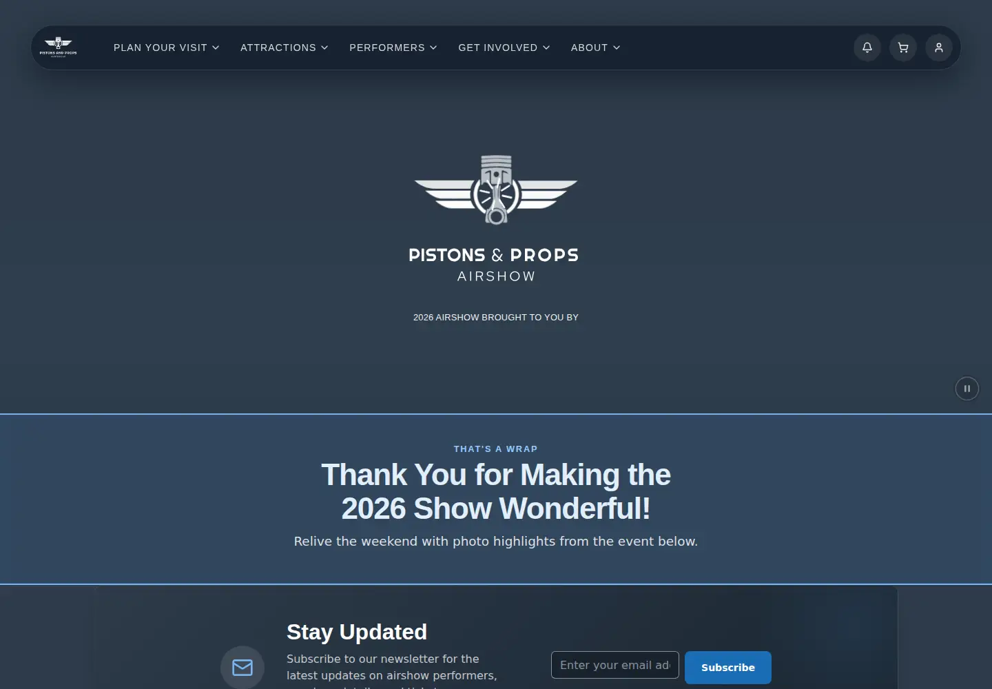 Screenshot of pistonsprops.com