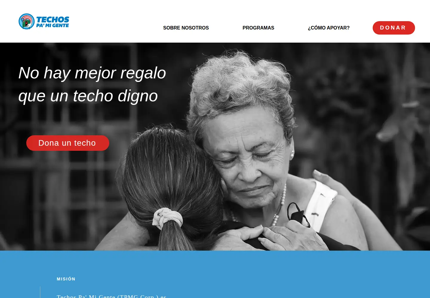 Screenshot of tpmgcorp.org