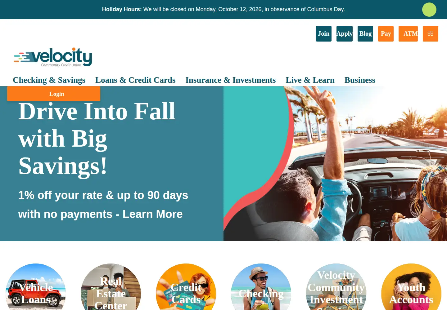 Screenshot of velocitycommunity.org