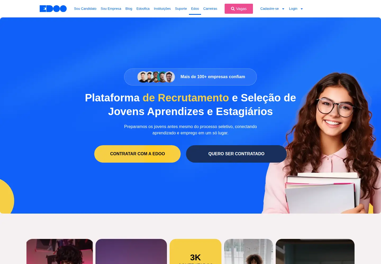 Screenshot of edoo.com.br