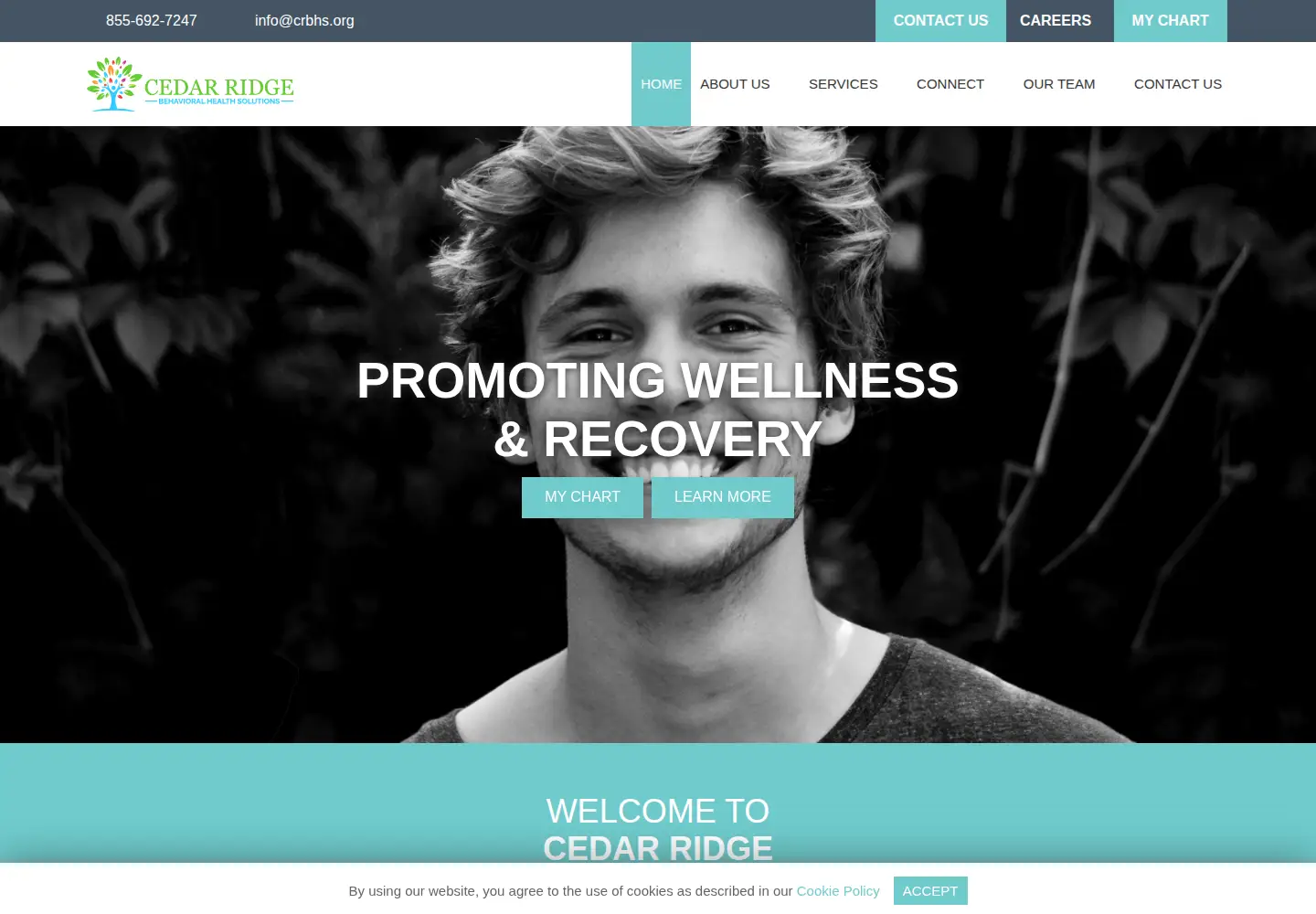 Screenshot of crbhs.org