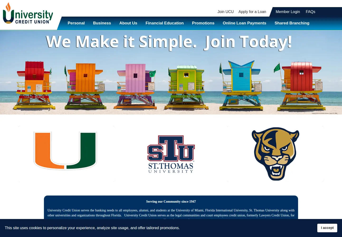 Screenshot of ucumiami.org