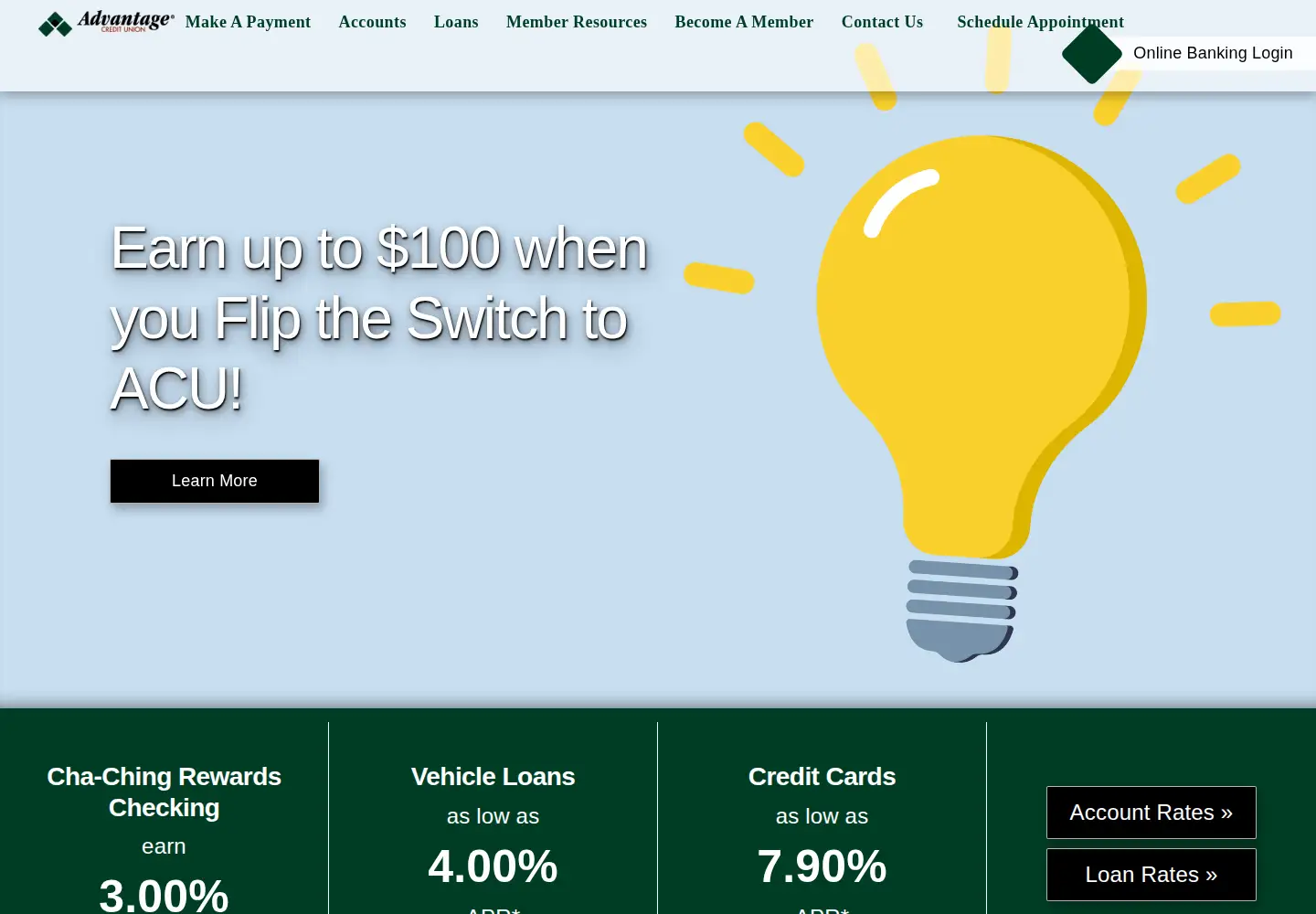Screenshot of acuiowa.org