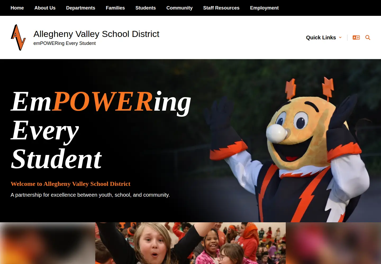 Screenshot of avsdweb.org