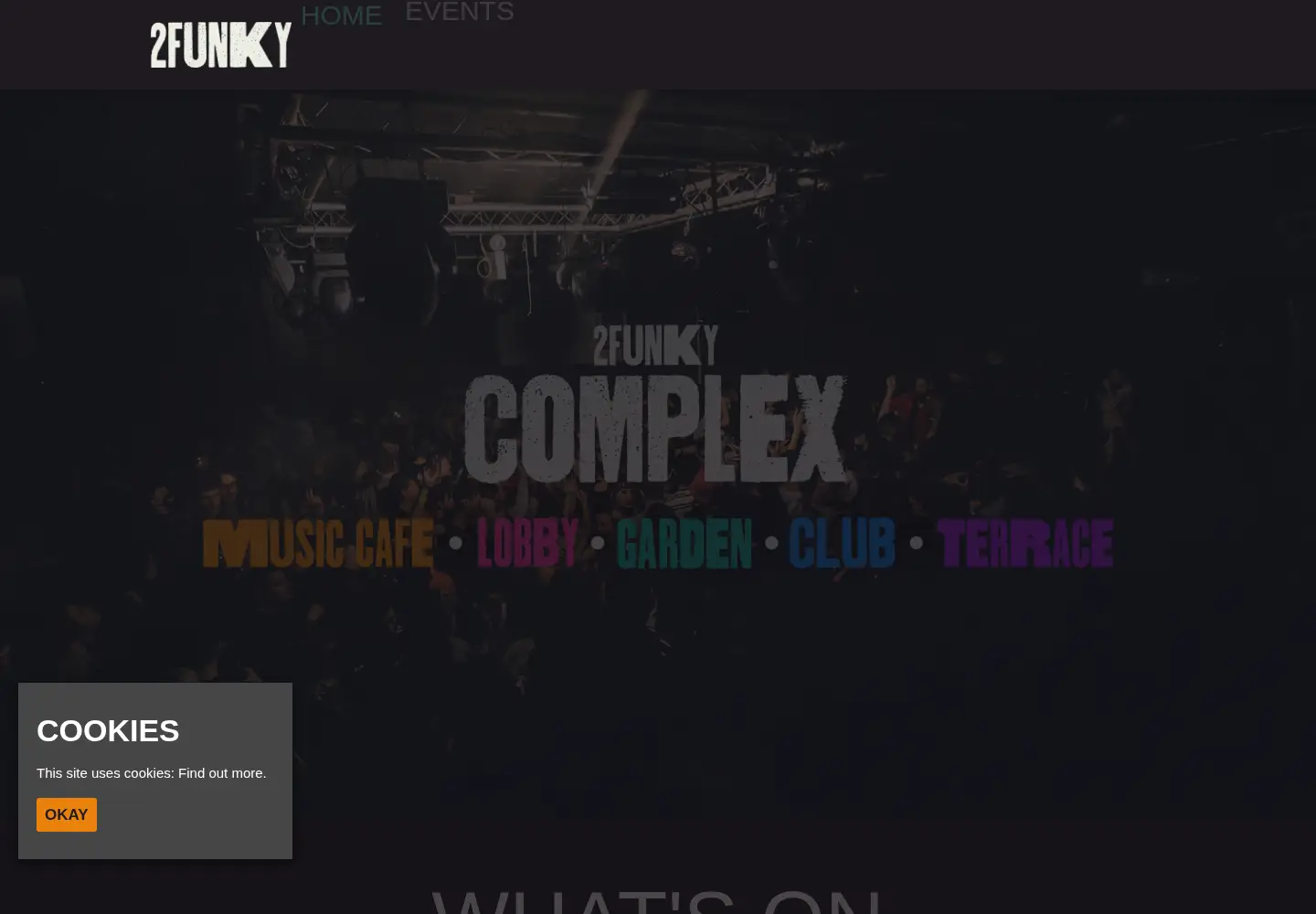 Screenshot of 2funkycomplex.co.uk
