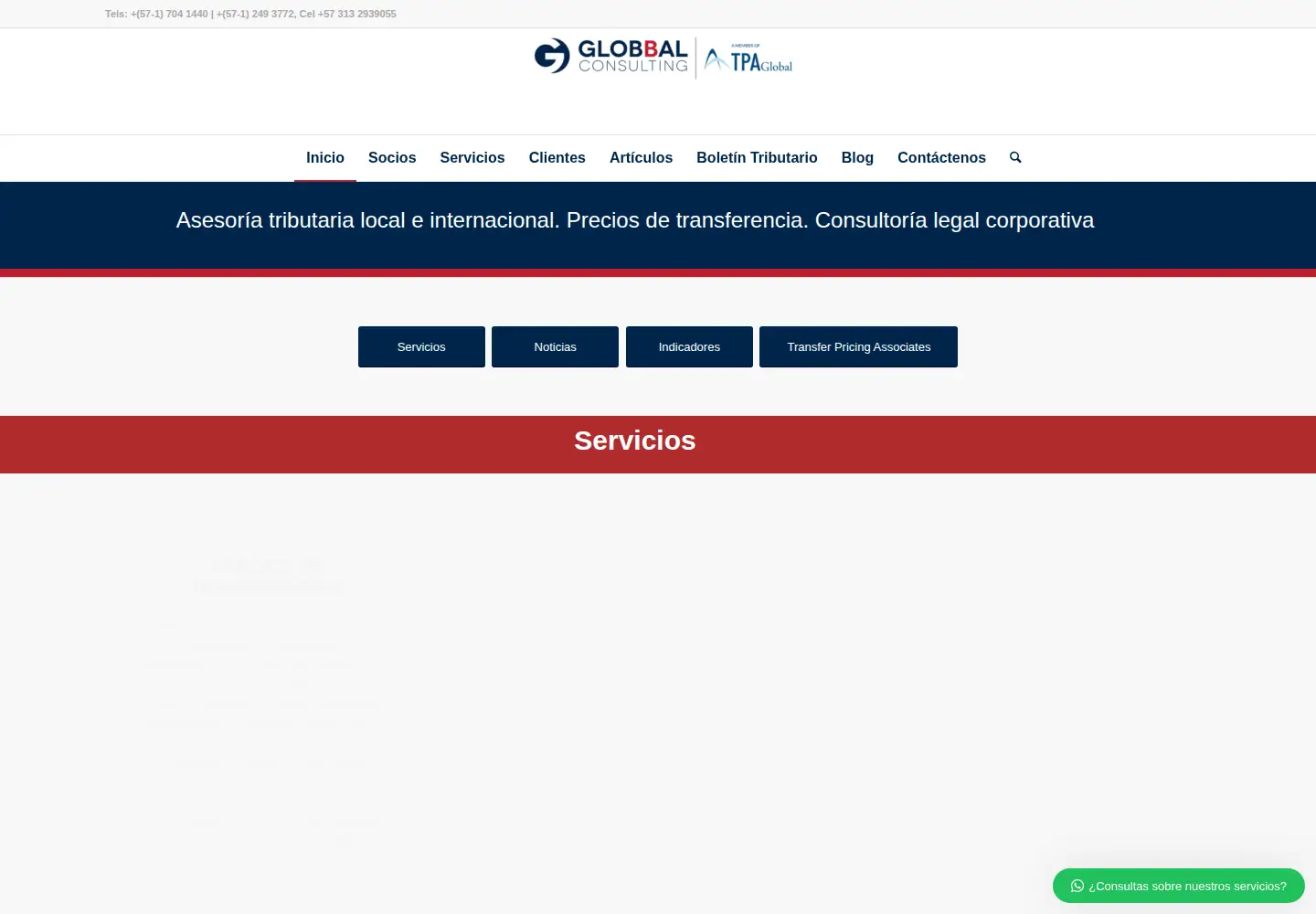 Screenshot of globbal.co